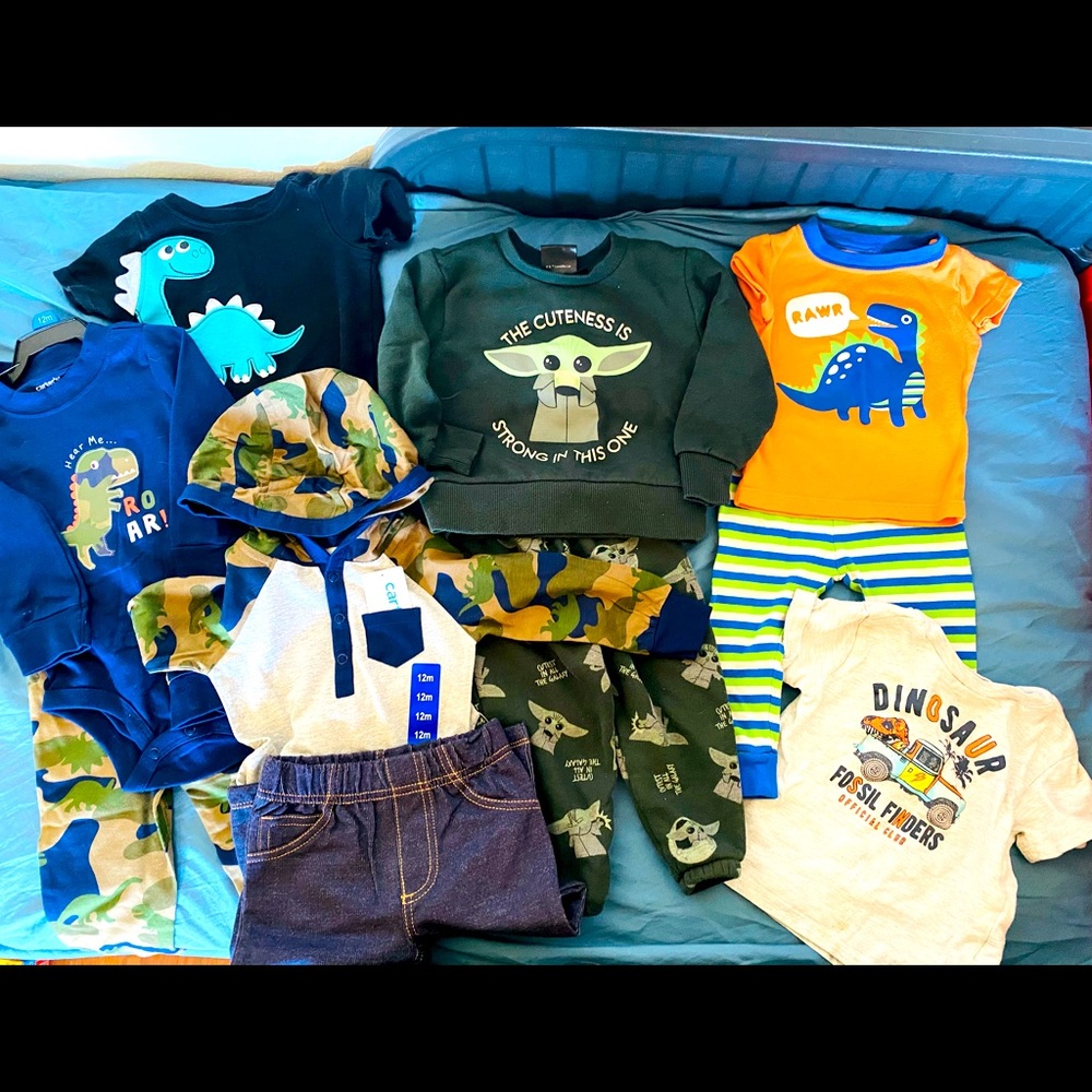 Baby Boy 12 Month Clothing Lot